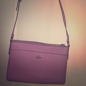 Lilac Coach Crossbody